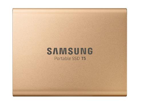 SSD Extern Samsung Portable T5 Gold, 500GB, USB 3.1 tip C, 2.5inch