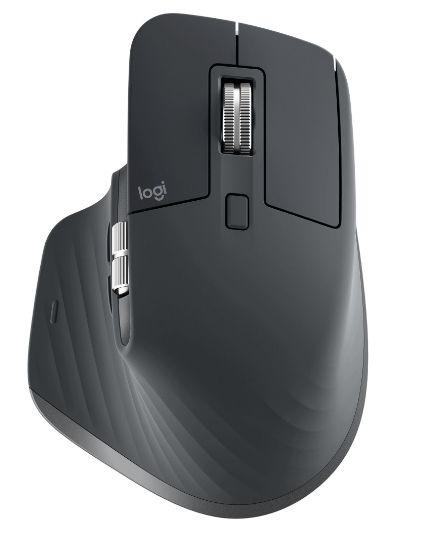 Mouse Optic Wireless Logitech MX Master 3, 4000dpi (Negru) imagine evomag.ro 2021