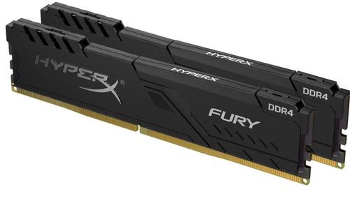 Memorie Kingston HyperX Fury Black 64GB(2x32), DDR4, 2666MHz, CL16, Dual Channel