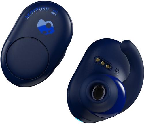 Casti Stereo SkullCandy S2BBW-M717 Push, Bluetooth, Microfon (Albastru)