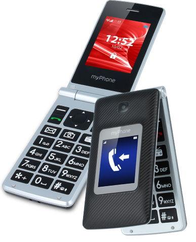 Telefon Mobil myPhone Tango, TFT 2.4inch, 2 MP, 3G, Dual SIM (Gri)