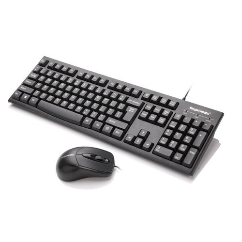 Kit tastatura si mouse Segotep VKM1600, USB (Negru)