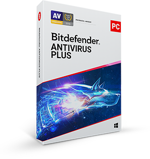 Bitdefender Antivirus Plus, 3 PC, 1 an, Licenta noua, BOX/Retail