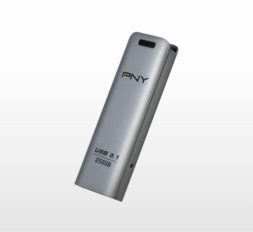 Stick USB PNY Elite Steel, 256GB, USB 3.1 (Argintiu)