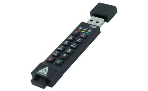 Stick USB Apricorn Aegis Secure Key 3XN, 32GB, USB 3.0 (Negru) 