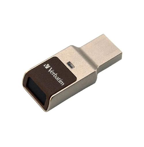 Stick USB Verbatim Fingerprint Secure, 32GB, USB 3.0 (Maro)