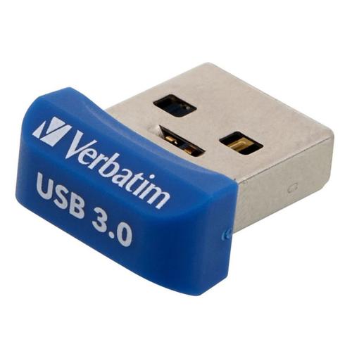 Stick USB Verbatim Store 'n' Stay NANO, 32GB, USB 3.0 (Albastru)