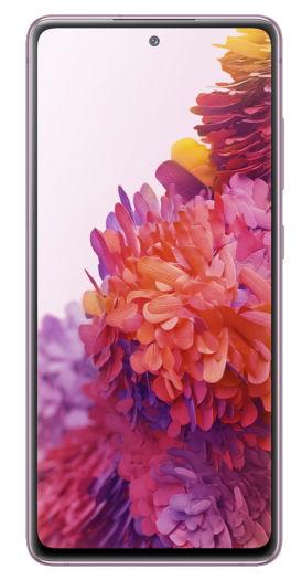 Telefon Mobil Samsung Galaxy S20 FE, Procesor Snapdragon 865 Octa-Core, Super AMOLED Capacitive Touchscreen 6.5inch, 120Hz refresh rate, 8GB RAM, 256GB Flash, Camera Tripla 12+8+12MP, Wi-Fi, 5G, Dual Sim, Android (Cloud Lavender)