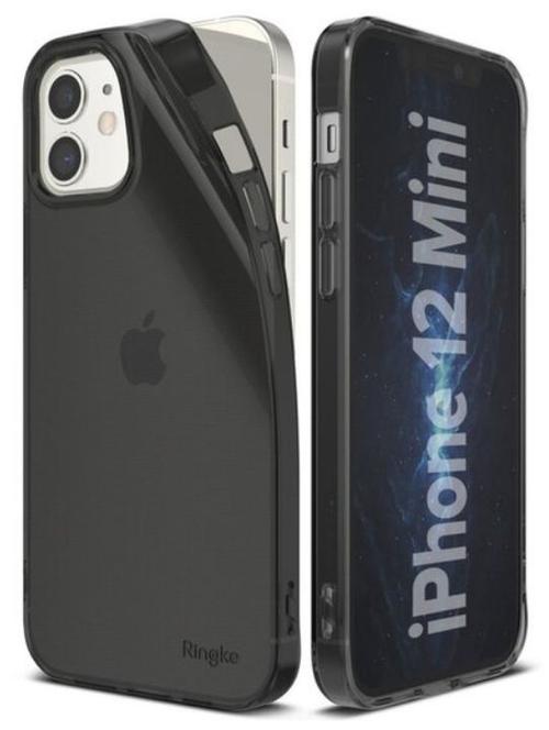Protectie Spate Ringke Air 8809758100879 pentru Apple iPhone 12 mini (Transparent/Fumuriu)