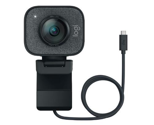 Camera web Logitech StreamCam, Full HD, unghi de vizualizare 78°, autofocus, USB-C (Negru)