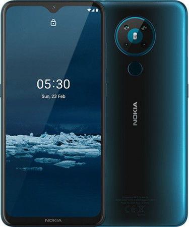 Telefon Mobil Nokia 5.4, Procesor Snapdragon 662, Octa-Core 2.0/1.8 GHz, IPS LCD Capacitive Touchscreen 6.39inch, 4GB RAM, 64GB Flash, Camera Quad 48+5+2+2MP, Wi-Fi, 4G, Dual Sim, Android (Albastru) evomag.ro imagine noua idaho.ro