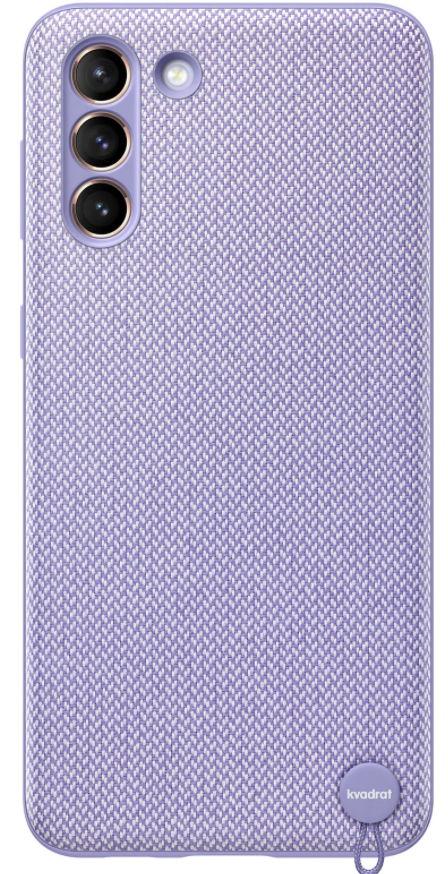 Protectie Spate Samsung Kvadrat Cover EF-XG996FVEGWW pentru Samsung Galaxy S21 Plus (Violet)
