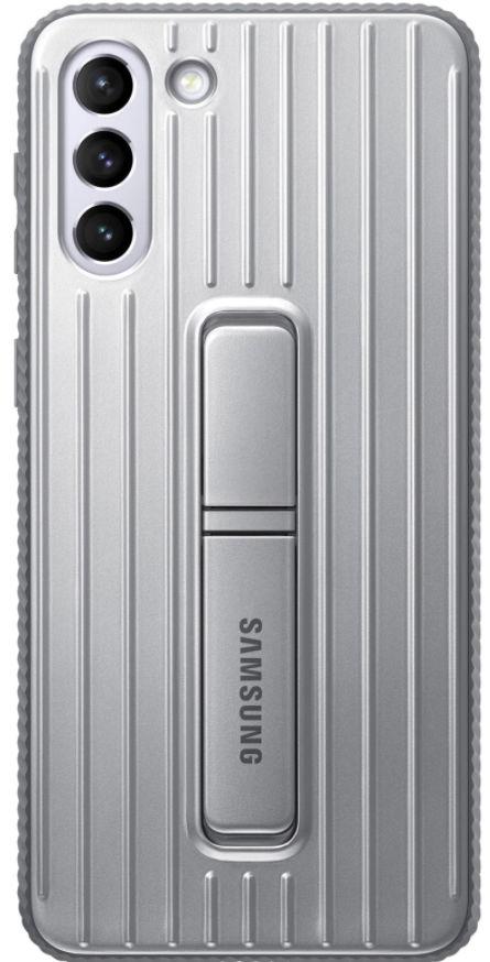 Protectie Spate Samsung Protective Standing Cover EF-RG996CJEGWW pentru Samsung Galaxy S21 Plus (Gri)
