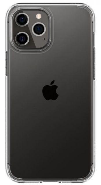 Protectie spate Spigen Ultra Hybrid ACS01618 pentru iPhone 12 Pro Max (Transparent)