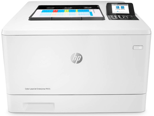Imprimanta HP LaserJet Enterprise M455dn, A4, Duplex, Retea (Alb)