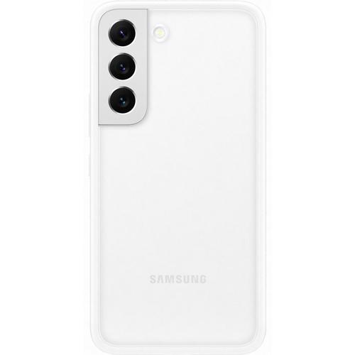 Husa de protectie Samsung Frame Cover pentru Galaxy S22, White