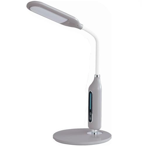 Lampa LED de birou Maxcom ML4600 Claritas, control tactil, 6.5, 410 lm, temperatura lumina reglabila, Gri