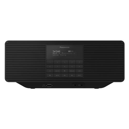 Microsistem audio Panasonic RX-D70BTEG-K, CD player, FM, DAB, Bluetooth, USB, MP3, Bass Sound mode, AUX (Negru)