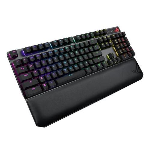 Tastatura Gaming Mecanica ASUS ROG Strix Scope Deluxe, ROG NX Red, USB (Negru)