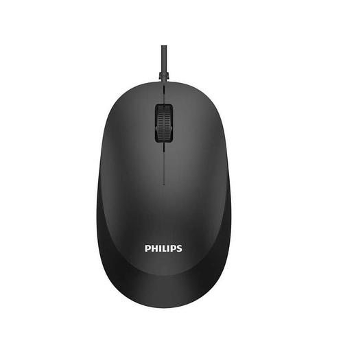 Mouse Philips SPK7207BL, 1000 DPI, 1.5m (Negru)