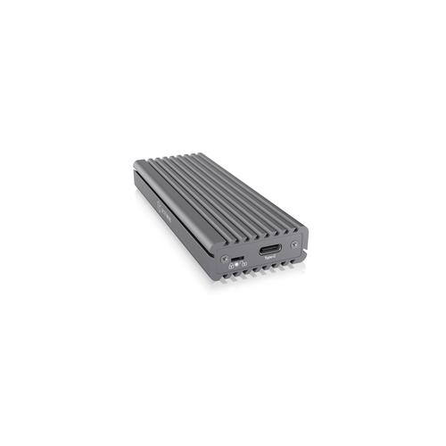 Rack SSD IcyBox IB-1817M-C31, M.2 NVMe /PCI-E, USB 3.1 Type-C (Gri)