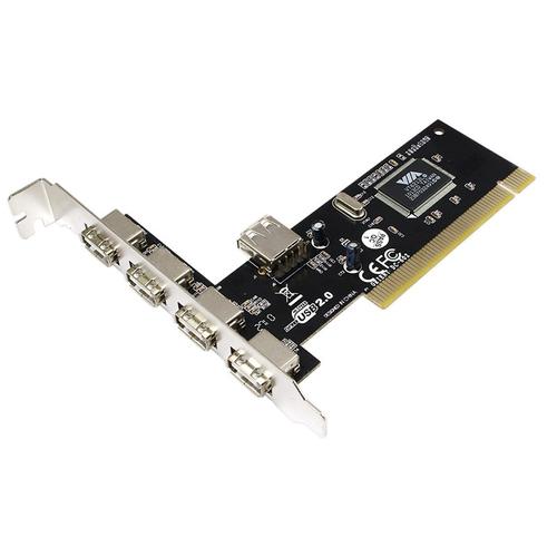 Card adaptor Logilink PC0028 PCI la 4+1 porturi USB 2.0