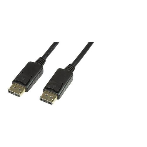 Cablu de date, LogiLink, DisplayPort, 7.5 m, Negru
