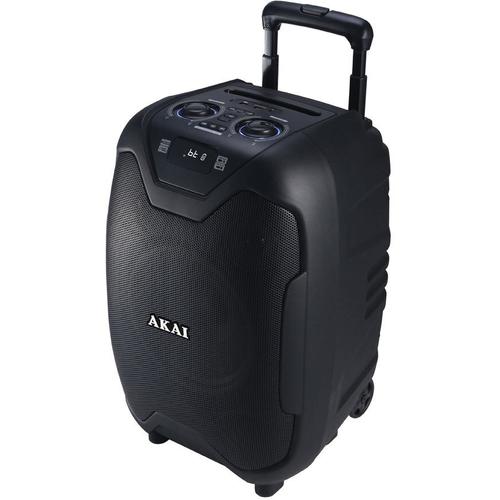 Boxa portabila Akai ABTS-X10 Plus, Acumulator, Bluetooth, Microfon inclus, 50W, Negru 50W) imagine noua 2022
