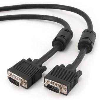 Cablu Gembird VGA - VGA, Dubluecranat, 3m, CC-PPVGA-10-B