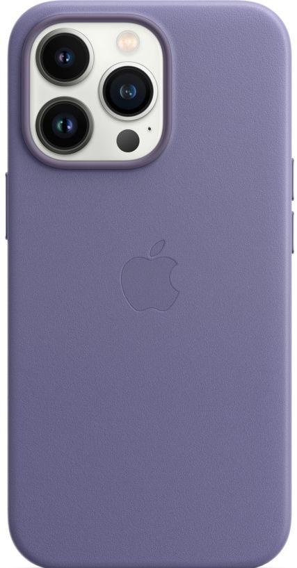 Protectie Spate Apple mm1p3zm/a pentru Apple iPhone 13 Pro Max, Piele naturala (Violet)