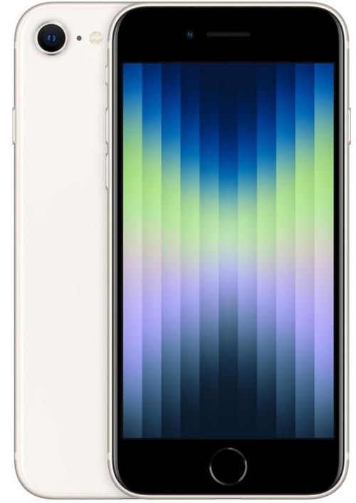 Telefon Mobil Apple iPhone SE (2022), Procesor Apple A15 Bionic Hexa-core, Retina IPS LCD Capacitive Touchscreen 4.7inch, 4GB RAM, 256GB Flash, Camera 12MP, Wi-Fi, iOS, 5G (Alb)