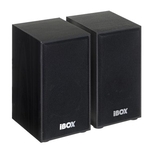 Boxe 2.0 I-BOX SP1, 10W RMS, Jack 3.5mm (Negru)