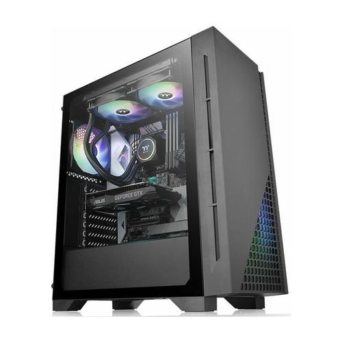 Carcasa Thermaltake H330, Middle Tower, Tempered Glass (Negru)