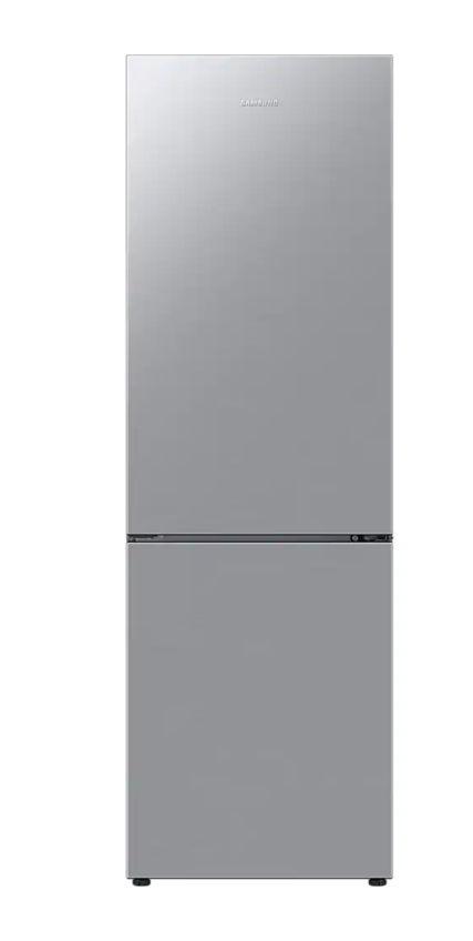 Combina frigorifica Samsung RB33B610ESA/EF, NoFrost, 344 L, All Around Cooling, Clasa E, H 185 cm (Argintiu) 185 imagine noua