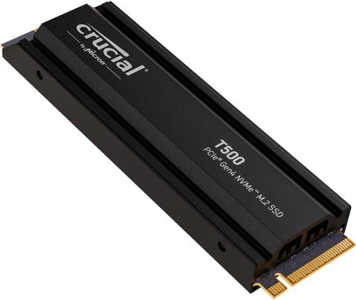 SSD Crucial T500, 1TB, M.2 2280, PCIe NVMe 4.0, Radiator