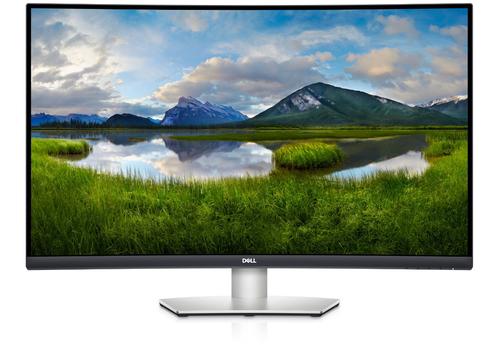 Monitor VA LED Dell 31.5inch S3221QSA, Ultra HD (3840 x 2160), HDMI, DisplayPort, AMD FreeSync, Boxe (Argintiu)