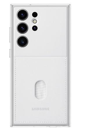 Protectie Spate Samsung EF-MS918CWEGWW pentru Samsung Galaxy S23 Ultra (Alb)