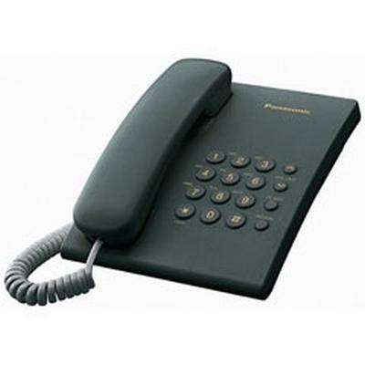 Telefon Fix Panasonic KX-TS500 (Negru) pret