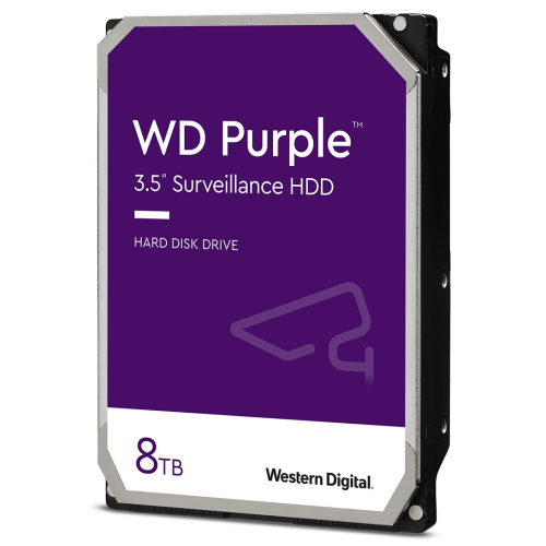 HDD Western Digital Purple 8TB, SATA III, 128MB, 3.5inch, Bulk