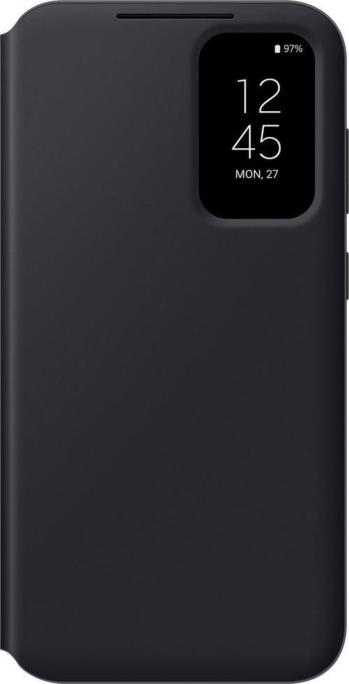 Husa pentru Samsung Galaxy S23 FE S711, S-View Wallet, Neagra EF-ZS711CBEGWW