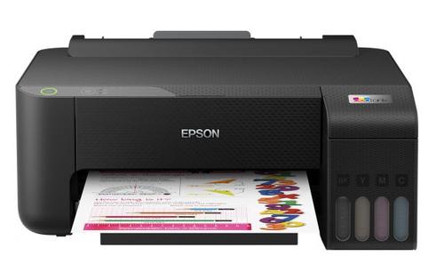 Image of Imprimanta Epson L1210, Inkjet, A4, CISS, 10ppm, Duplex manual, USB (Negru)