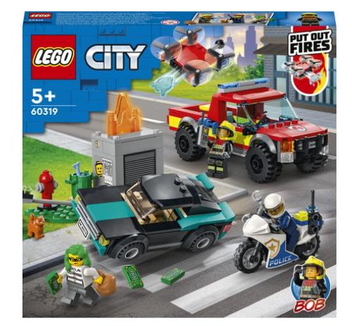 LEGO City Stingere de incendiu si urmarire politista 60319 image4