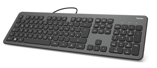 Tastatura Hama KC-700, USB, layout RO (Negru)