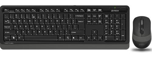 Kit Tastatura si Mouse Wireless A4TECH FG1010 (Negru/Gri)