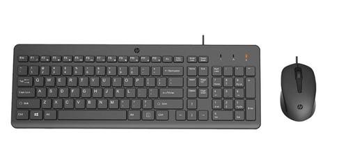 Kit Tastatura si Mouse HP 150 (Negru)