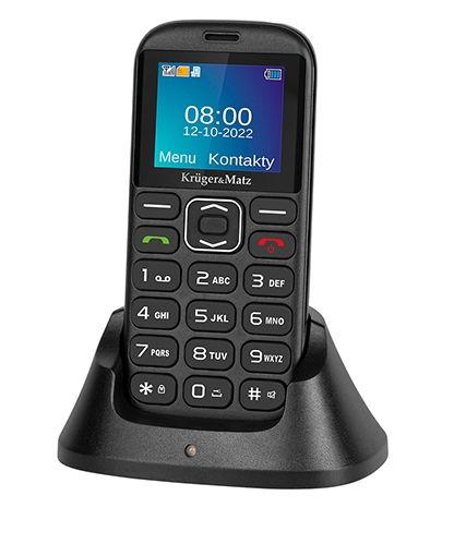 Telefon Mobil Kruger & Matz KM0922, Dual SIM, 4G (Negru)