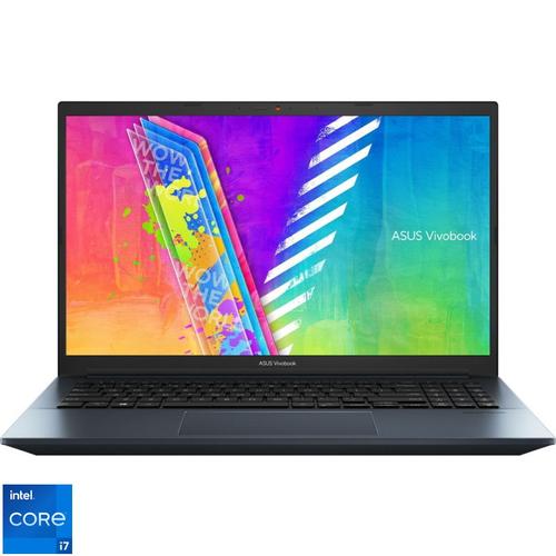Image of Laptop Asus VivoBook Pro 15 OLED K3500PC-L1170 (Procesor Intel® Core™ i7-11370H (12M Cache, up to 4.80 GHz, with IPU) 15.6inch FHD, 16GB, 512GB SSD, nVidia GeForce RTX 3050 @4GB, Albastru)