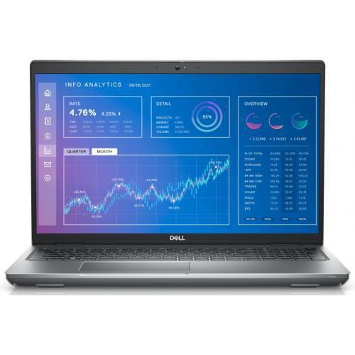 Laptop Dell Precision 3571 (Procesor Intel® Core™ i9-12900H (24M Cache, up to 5.0 GHz), 15.6inch FHD, 32GB, 512GB + 1TB SSD, nVidia RTX A2000 @8GB, 5G, Windows 10 Pro, Gri) (24M imagine noua tecomm.ro