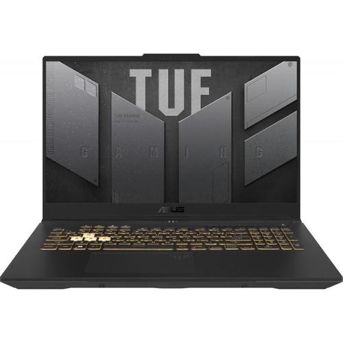 Laptop Gaming Asus TUF F17 FX707ZM (Procesor Intel® Core™ i7-12700H (24M Cache, up to 4.70 GHz), 17.3inch FHD 360Hz, 8GB, 1TB SSD, nVidia GeForce RTX 3060 @6GB, Negru/Gri) (24M imagine noua tecomm.ro