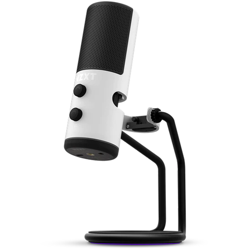 Microfon NZXT Capsule, USB-C, Cardioid (Alb) evomag.ro imagine noua tecomm.ro